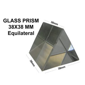 38mm Equilateral Optical Glass Triangular Prism