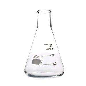 Conical Flask Glass 100ml – Pack of 2