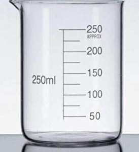 Glass Beaker 250ml – Pack of 2