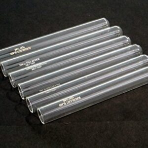 Borosilicate Glass Test Tubes 15 x 125 mm – Pack of 6